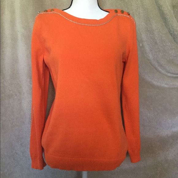 Liz Claiborne Sweaters - Sweater with gold trim